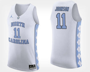 Brice Johnson North Carolina Basketball Jersey - White