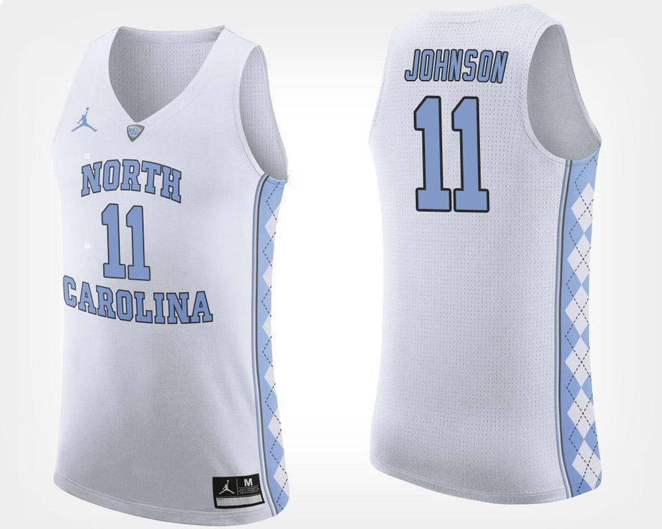 Brice Johnson North Carolina Basketball Jersey - White