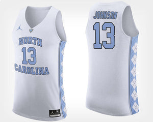 Cameron Johnson North Carolina Basketball Jersey - White