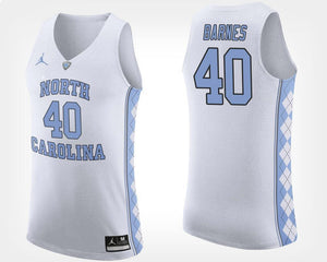 Harrison Barnes North Carolina Basketball Jersey - White
