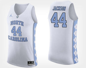 Justin Jackson North Carolina Basketball Jersey - White
