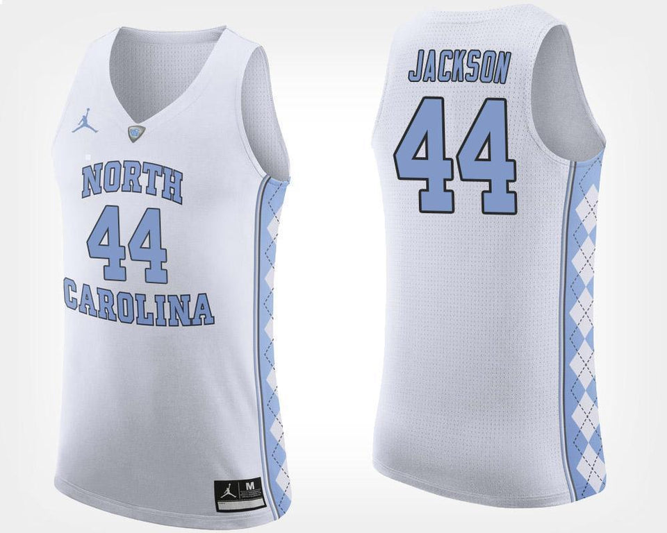 Justin Jackson North Carolina Basketball Jersey - White