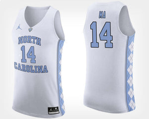 Kane Ma North Carolina Basketball Jersey - White