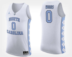 Seventh Woods North Carolina Basketball Jersey - White