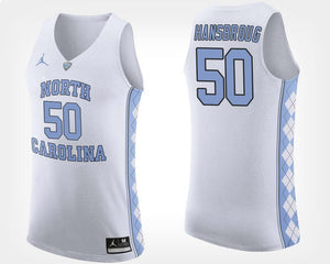 Tyler Hansbrough North Carolina Basketball Jersey - White