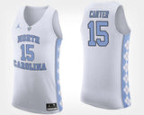 Vince Carter North Carolina Basketball Jersey - White