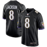 Lamar Jackson Baltimore Ravens 2018 NFL Draft Pick Game Jersey