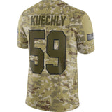 Luke Kuechly Carolina Panthers Game Jersey Camo