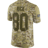 Jerry Rice San Francisco 49ers Game Jersey Camo