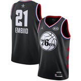 Philadelphia 76ers #21 Joel Embiid 2019 ALL STAR Swingman Jersey
