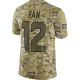 12s Seattle Seahawks Game Jersey Camo