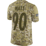 T.J. Watt Pittsburgh Steelers Game Jersey Camo