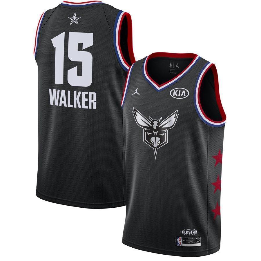 Charlotte Hornets #15 Kemba Walker 2019 ALL STAR Swingman Jersey