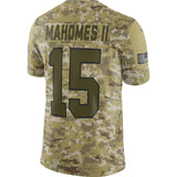 Patrick Mahomes Kansas City Chiefs Game Jersey Camo