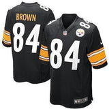 Antonio Brown Pittsburgh Steelers Black Game Jersey