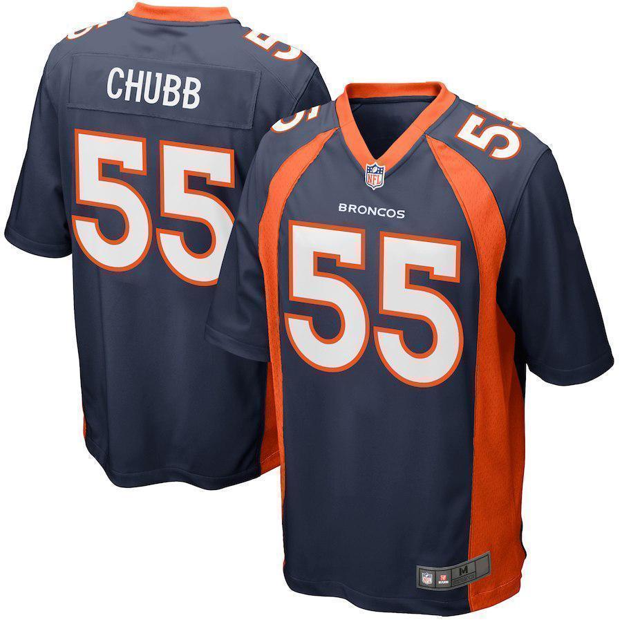 Bradley Chubb Denver Broncos 2018 Draft First Round Pick Game Jersey