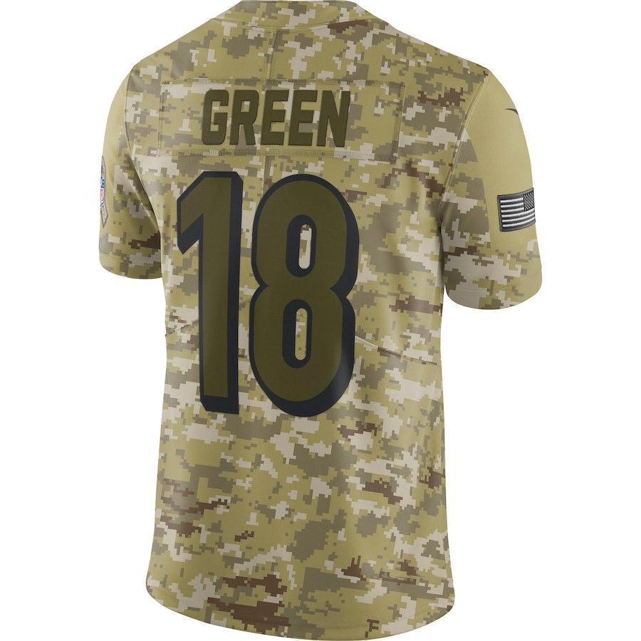 A.J.Green Cincinnati Bengals Game Jersey Camo