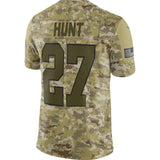 Kareem Hunt Kansas City Chiefs Game Jersey Camo