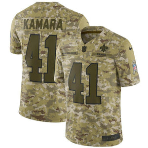 Alvin Kamara New Orleans Saints Game Jersey Camo