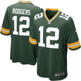 Aaron Rodgers Green Bay Packers Game Jersey