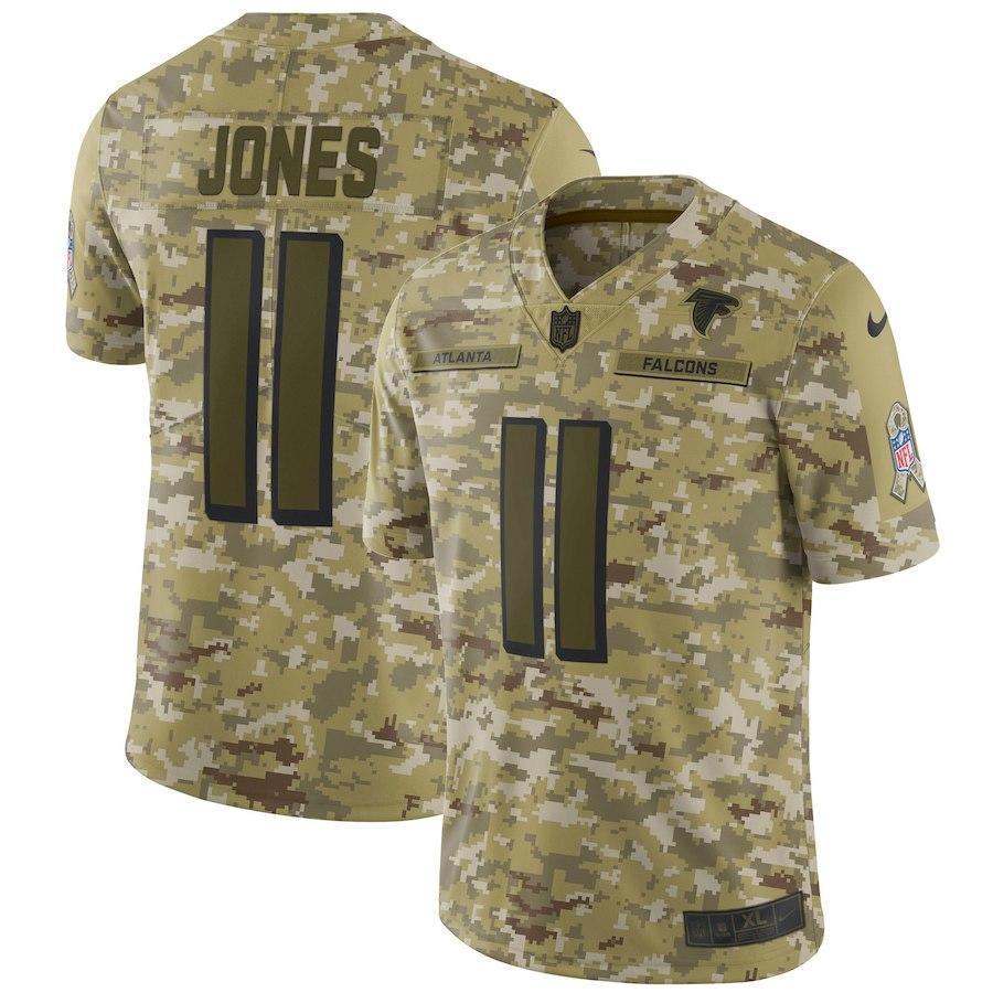 Julio Jones Atlanta Falcons Game Jersey Camo