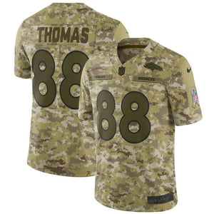 Demaryius Thomas Denver Broncos Game Jersey Camo