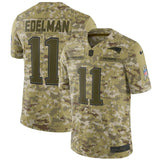 Julian Edelman New England Patriots Game Jersey Camo
