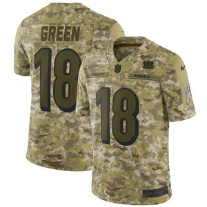 A.J.Green Cincinnati Bengals Game Jersey Camo