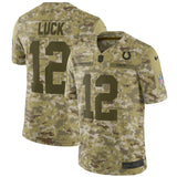 Andrew Luck Indianapolis Colts Game Jersey Camo