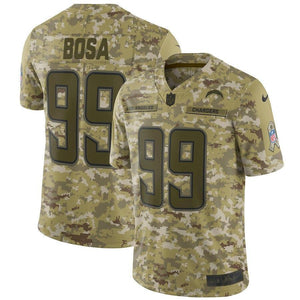 Joey Bosa Los Angeles Chargers Game Jersey Camo
