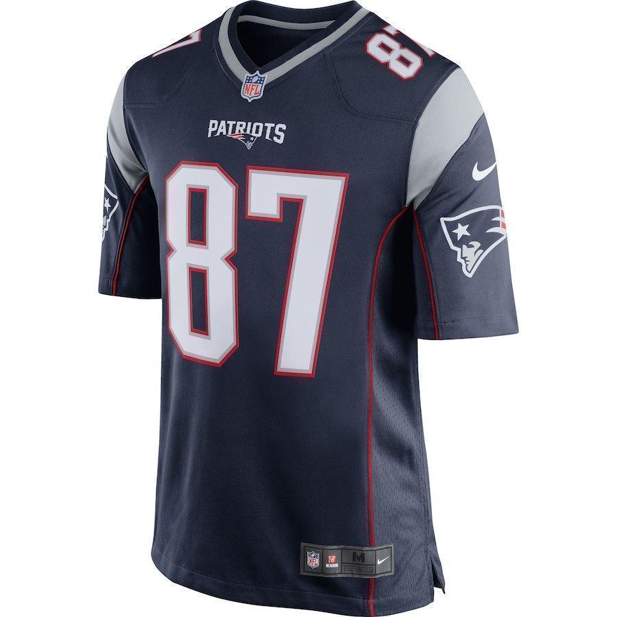 Rob Gronkowski New Endgland Patriots Game Jersey