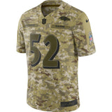 Ray Lewis Baltimore Ravens Game Jersey Camo
