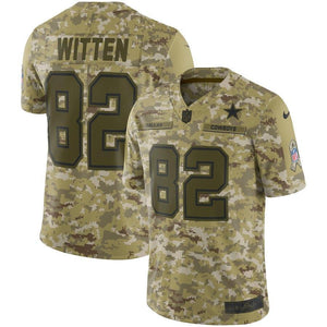 Jason Witten Dallas Cowboys Game Jersey Camo