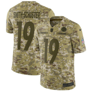 JuJu Smith-Schuster Pittsburgh Steelers Game Jersey Camo