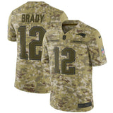 Tom Brady New England Patriots Game Jersey Camo