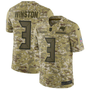 Jameis Winston Tampa Bay Buccaneers Game Jersey Camo