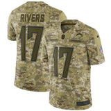 Philip Rivers Los Angeles Chargers Game Jersey Camo