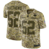 Clay Matthews Green Bay Packers Game Jersey Camo