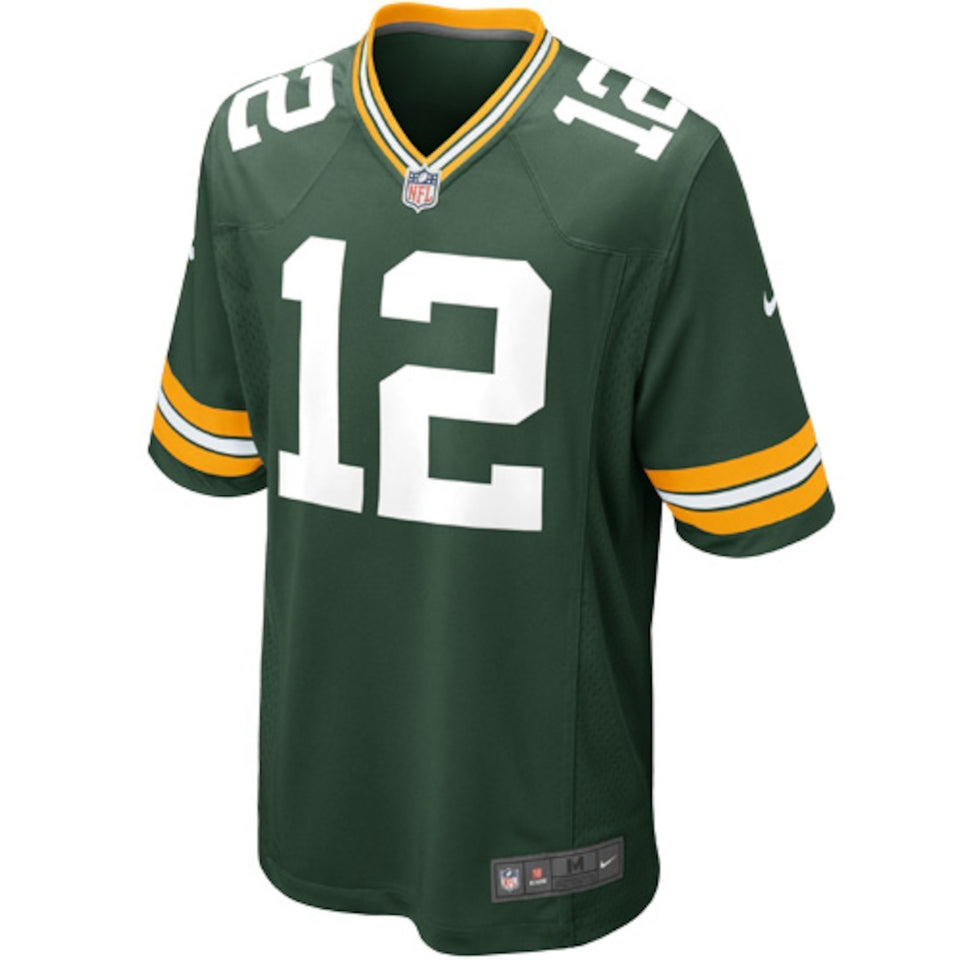 Aaron Rodgers Green Bay Packers Game Jersey