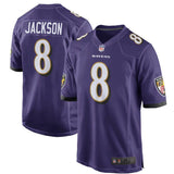 Lamar Jackson Baltimore Ravens 2018 NFL Draft Pick Game Jersey