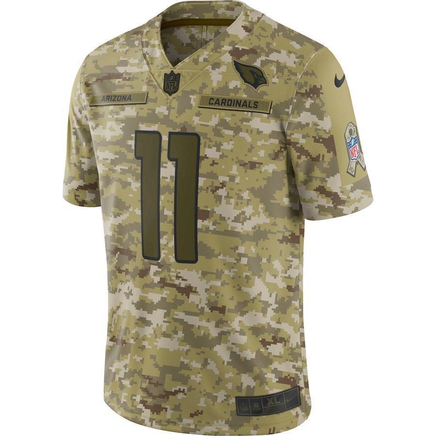 Larry Fitzgerald Arizona Cardinals Game Jersey Camo