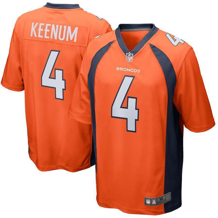 Case Keenum Denver Broncos Game Jersey