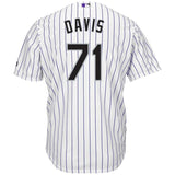 Wade Davis Colorado Rockies Baseball Player Jersey