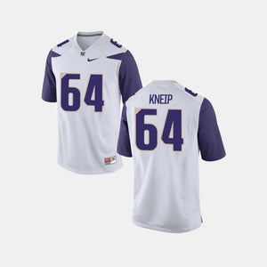 A.J. Kneip Washington Huskies Football Jersey - White