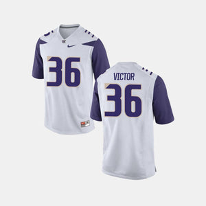 Azeem Victor Washington Huskies Football Jersey - White