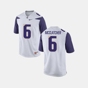 Chico McClatcher Washington Huskies Football Jersey - White