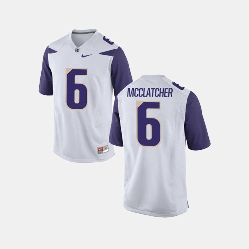 Chico McClatcher Washington Huskies Football Jersey - White