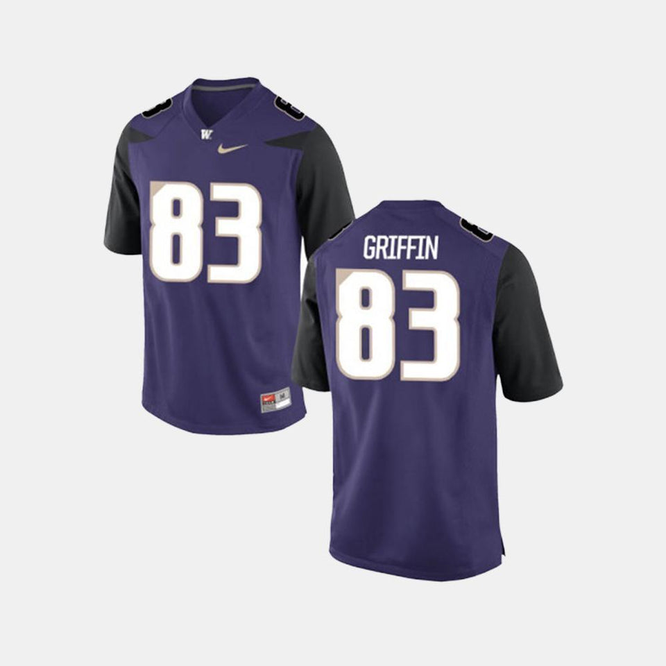 Connor Griffin Washington Huskies Football Jersey - Purple