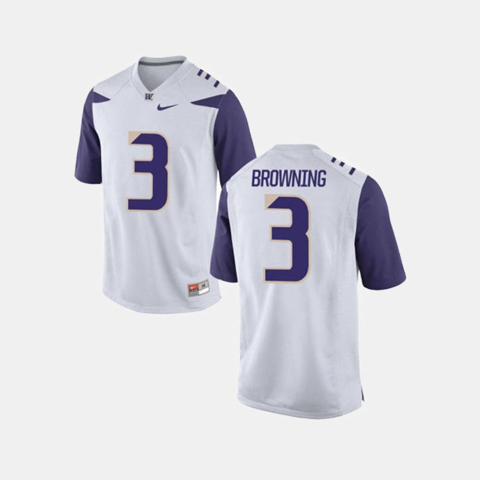 Jake Browning Washington Huskies Football Jersey - White