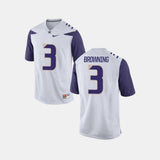 Jake Browning Washington Huskies Football Jersey - White